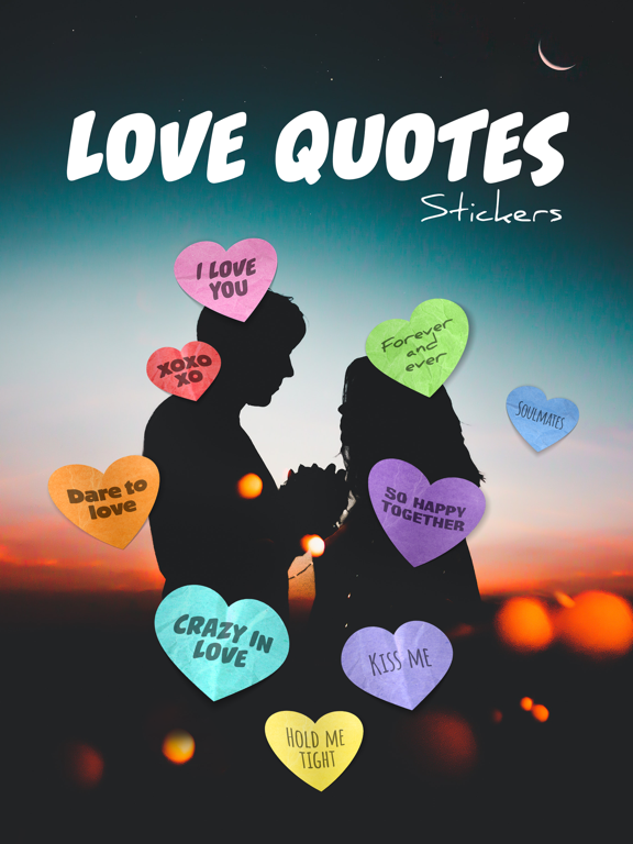 Screenshot #4 pour Love Quotes Stickers