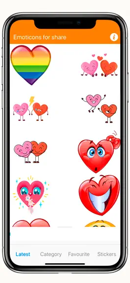 Game screenshot Stickers emojis for iphone hack