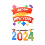 Download Happy New Year 2024 -WASticker app