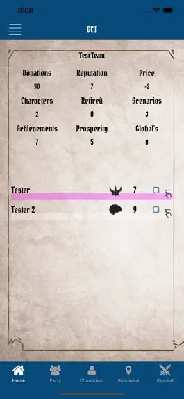 Game screenshot Gloomhaven Campaign Tracker mod apk