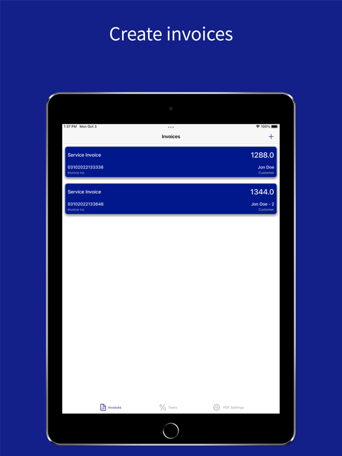 Invoice and Bills in MS Excel