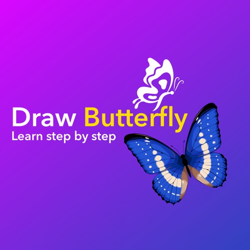 Learn - How to Draw Butterfly icon