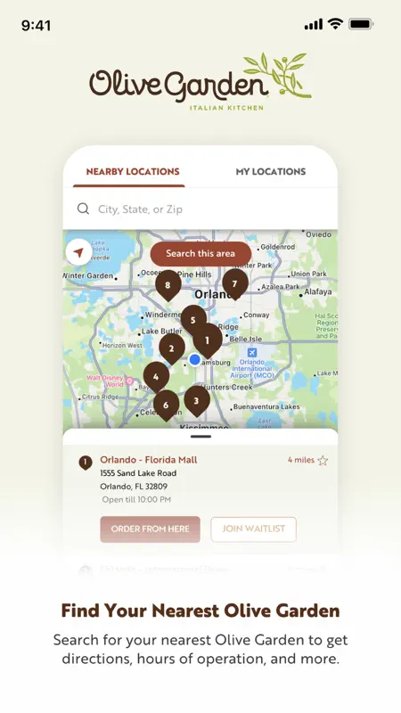 Olive Garden Italian Kitchen screenshot 2 of 4