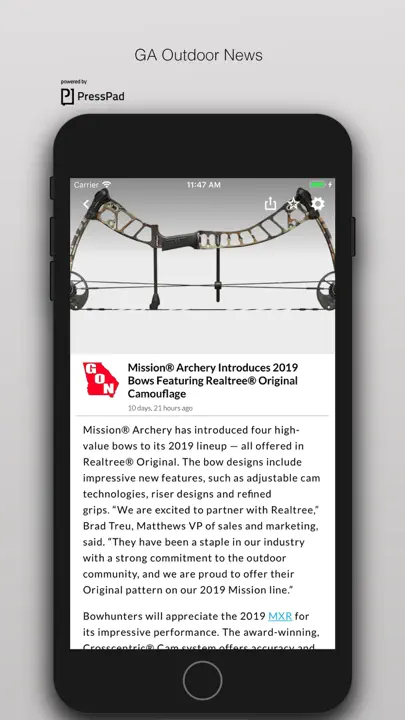 Georgia Outdoor News iPhone Screenshot 2