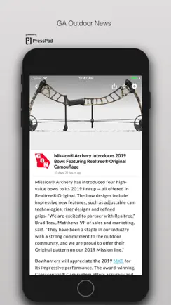 Georgia Outdoor News iPhone image 2