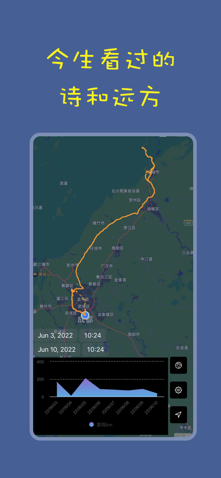 老马足迹地图-记录日常运动轨迹海拔 screenshot 4