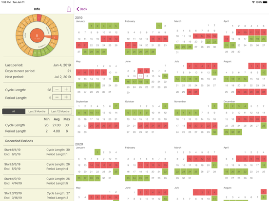 My Period Calendarのおすすめ画像8