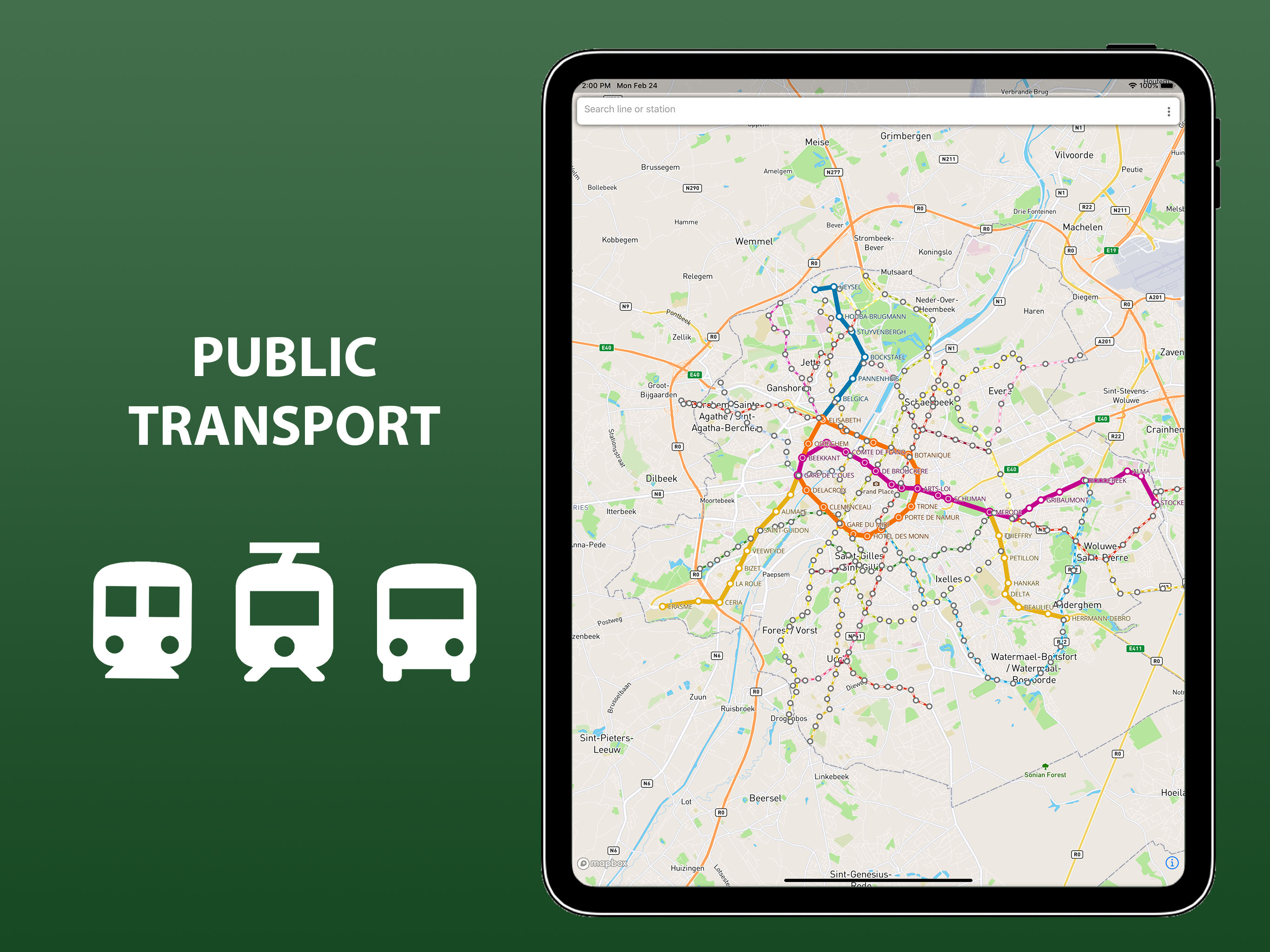 City Transport Map Brussel screenshot 9