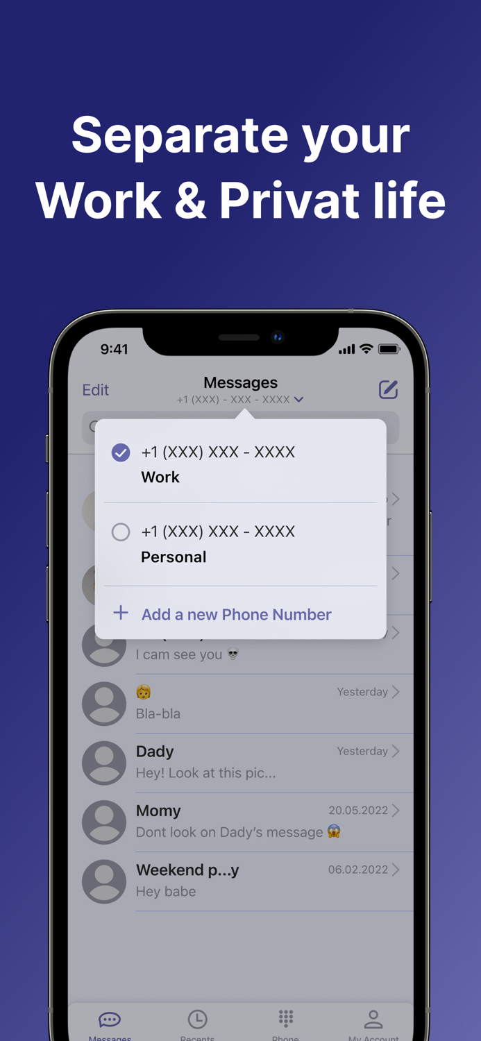 Text Me Now - Second Number