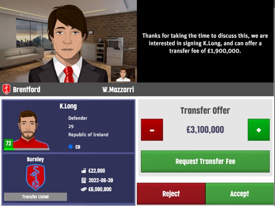 Screenshot #6 pour Club Soccer Director 2022