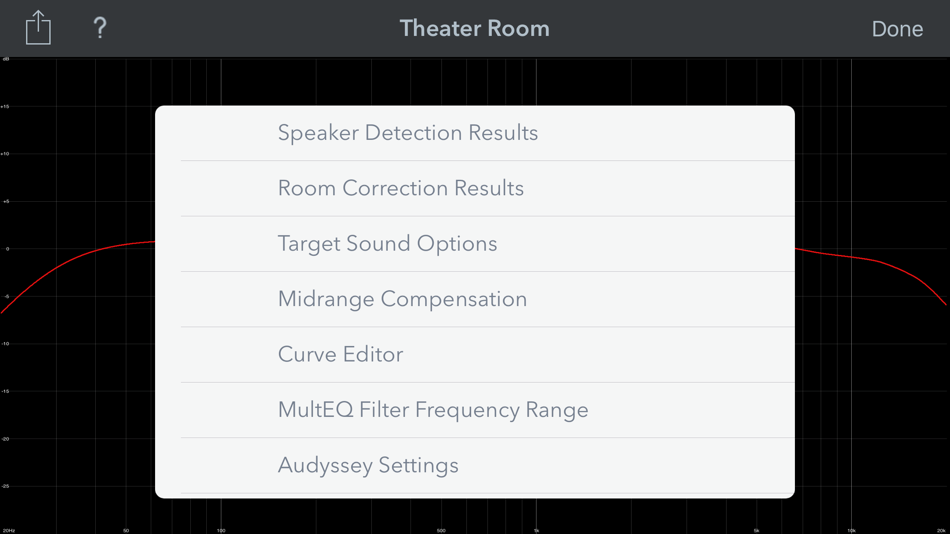 #3. Audyssey MultEQ Editor app (iOS) Podle: D&M Holdings