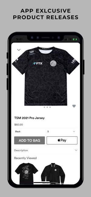 TSM 2023 Pro Jersey in Black