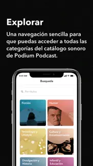podium podcast iphone capturas de pantalla 4