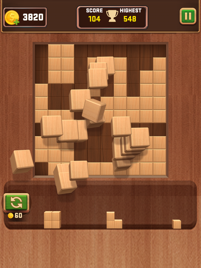 Wood Block Puzzle 3D