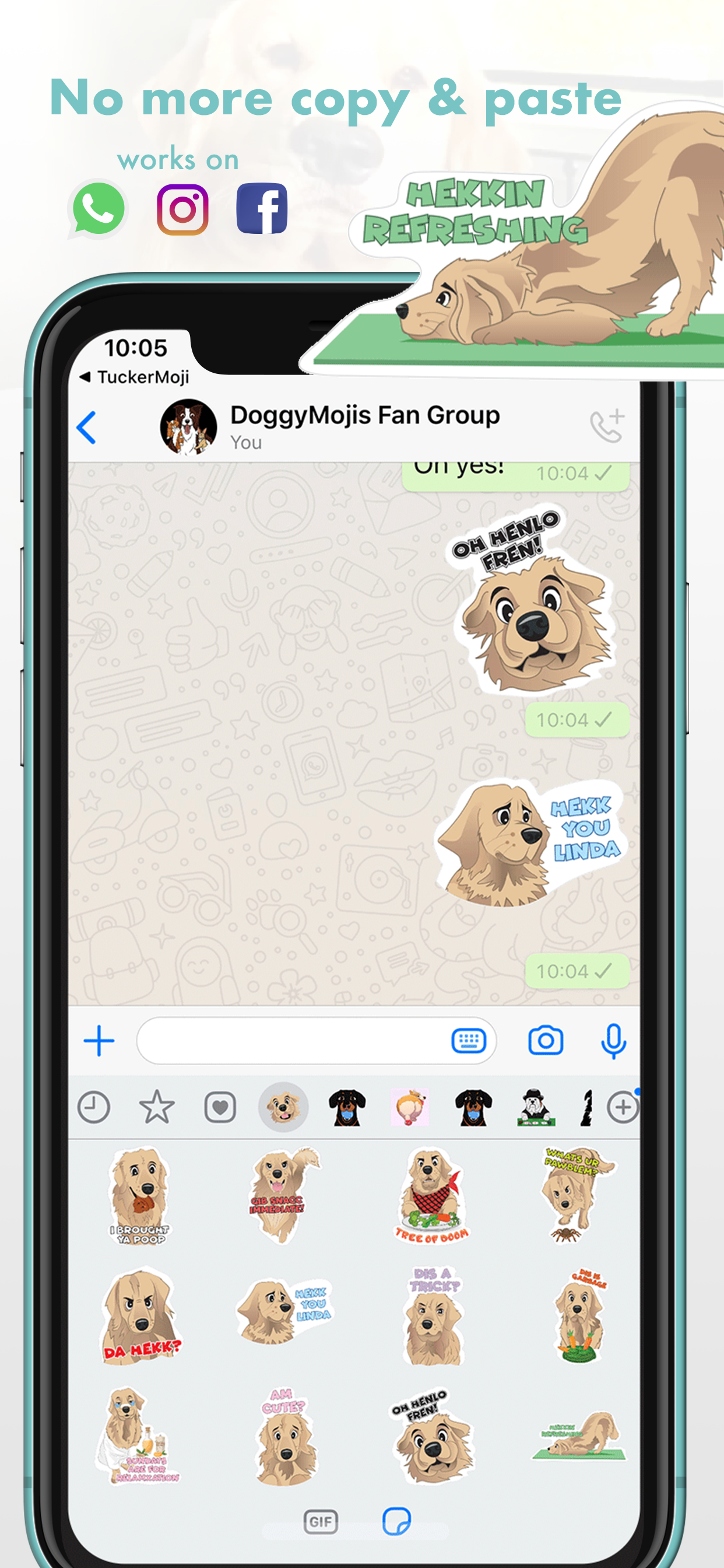 TuckerMoji - Tucker Budzyn Dog screenshot 5