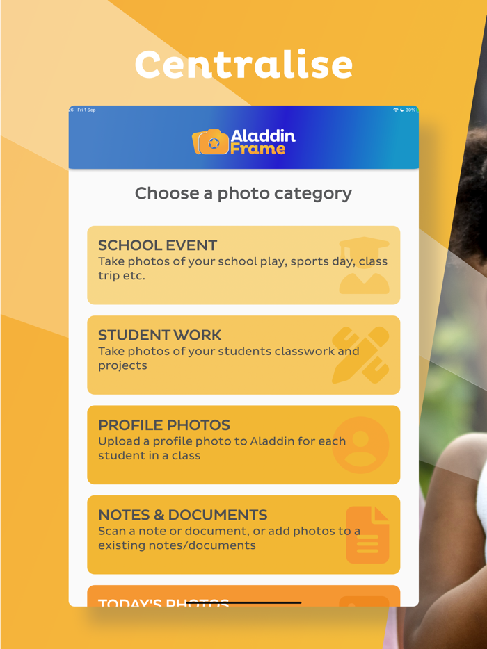 Aladdin Schools Frame