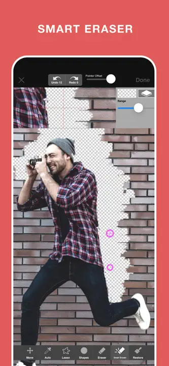 Superimpose+:Background Eraser : capture d’écran 7 sur 8