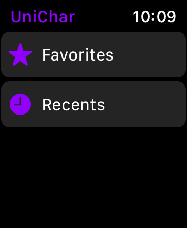 Screenshot #11 for UniChar — Unicode Keyboard