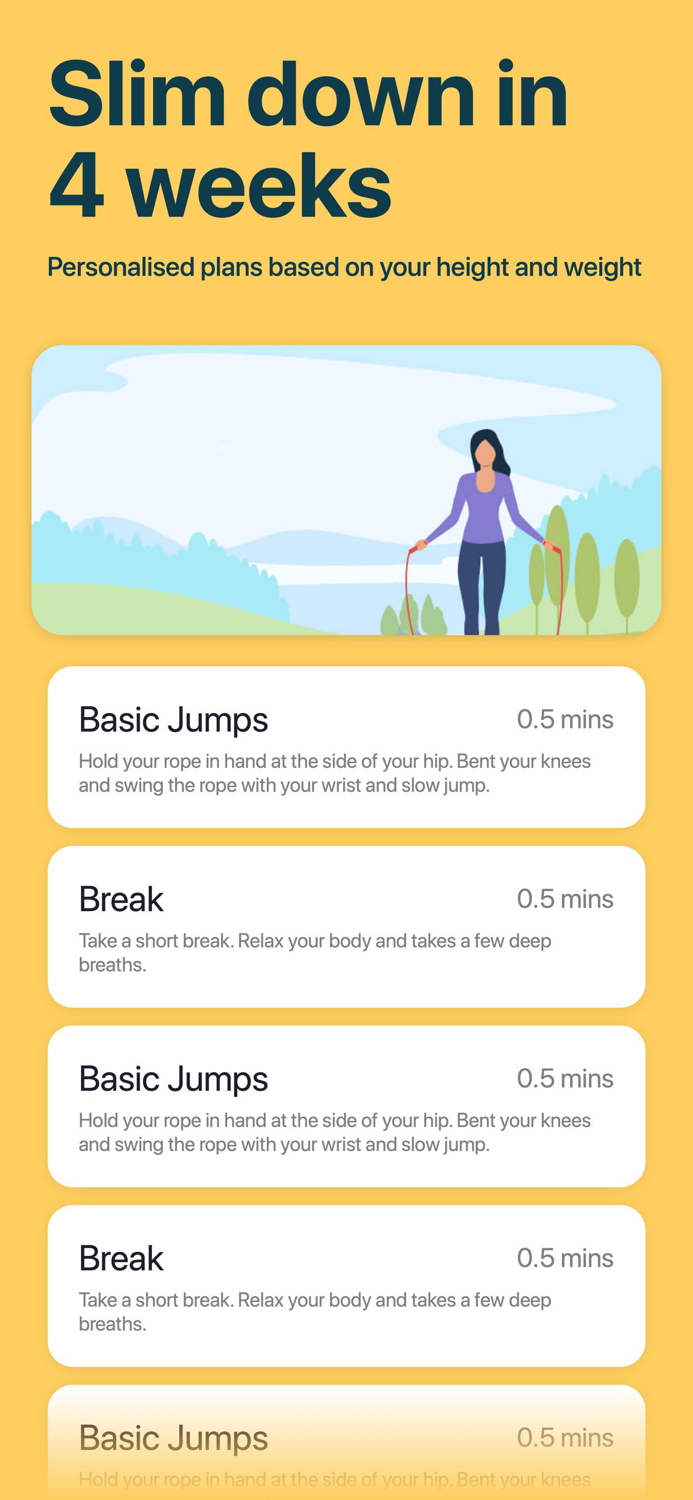 Jump Rope Fitness App