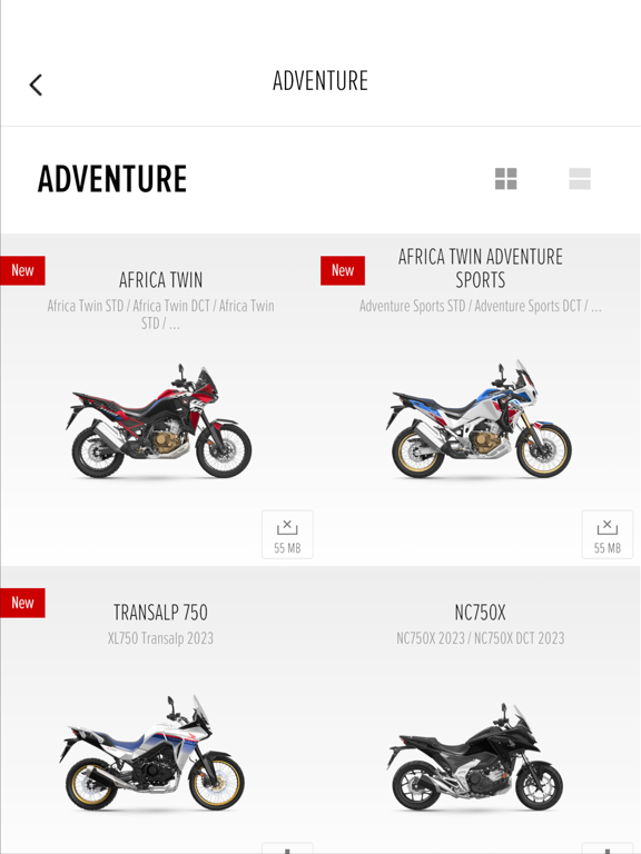 Screenshot #5 pour Honda Motorcycles Europe