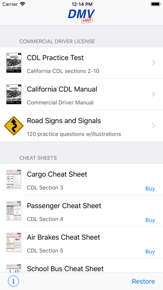 California CDL Test Prep - 6.0 - (iOS)