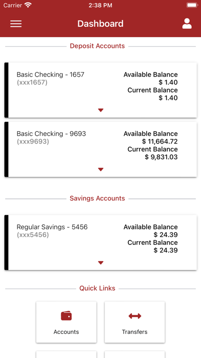 LBT Mobile Banking Screenshot