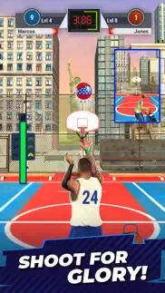 3pt contest: basketball games iphone screenshot 2