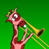 Red Giraffe Plays Trombone icon