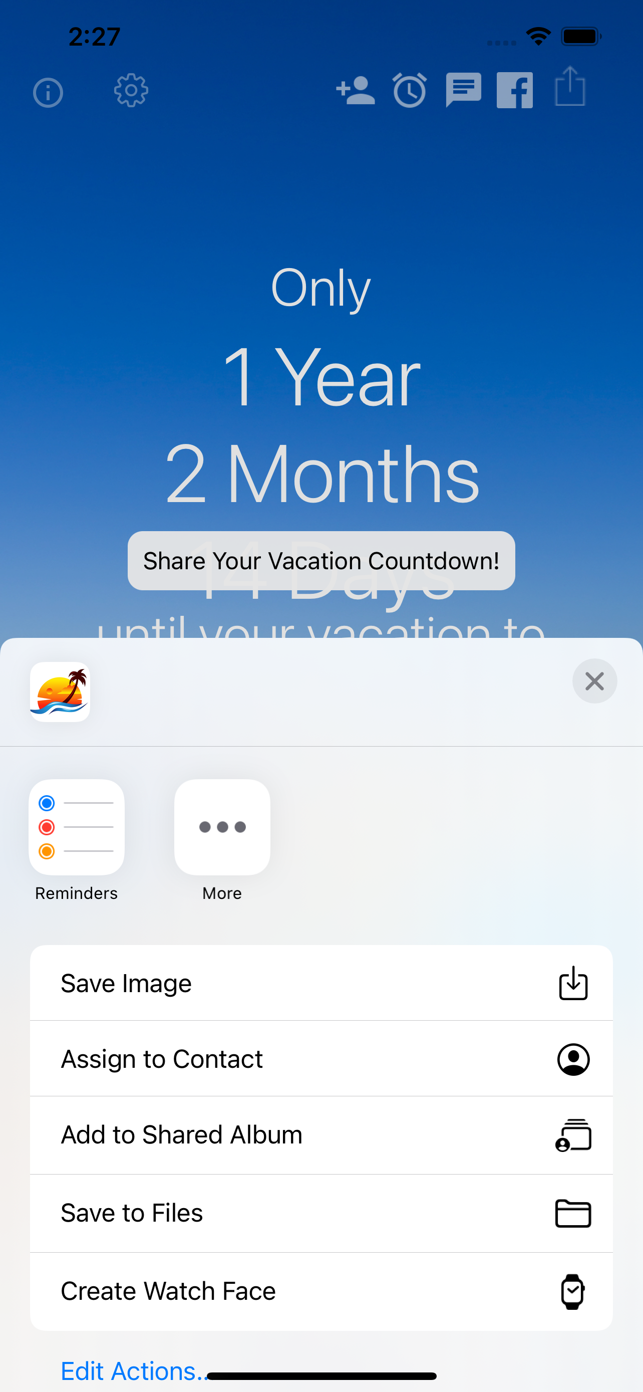 Vacation Countdown ·
