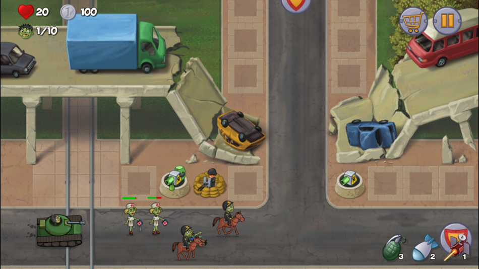Zombie Town Defense - 1.0.4 - (iOS)