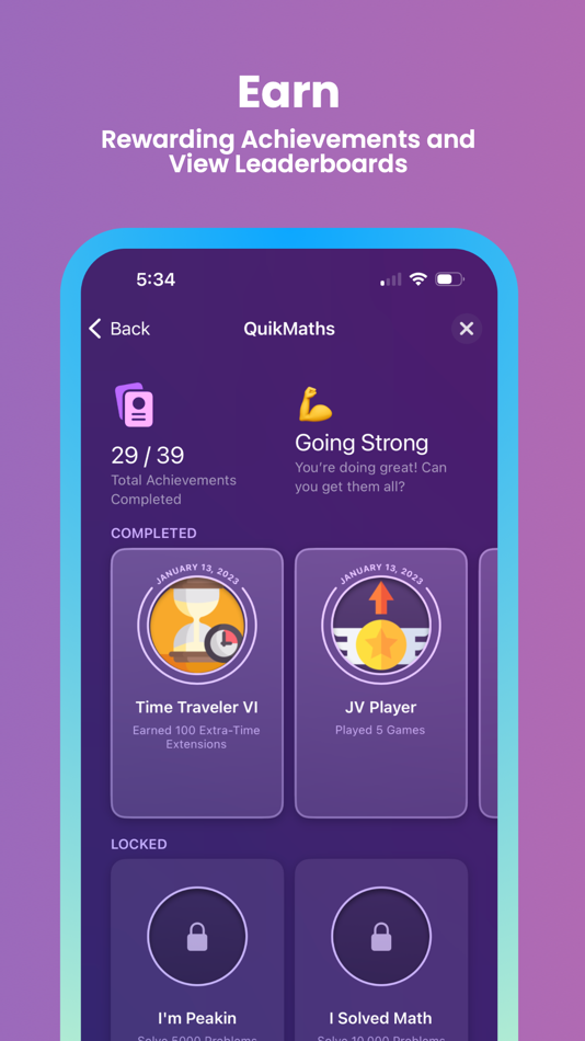 #5. QuikMaths: Time Math Challenge (iOS) By: Ravorian LLC