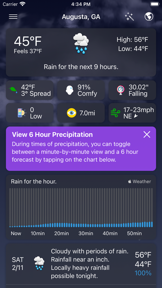 Forecast Bar - Weather + Radar - 10.1.2 - (iOS)