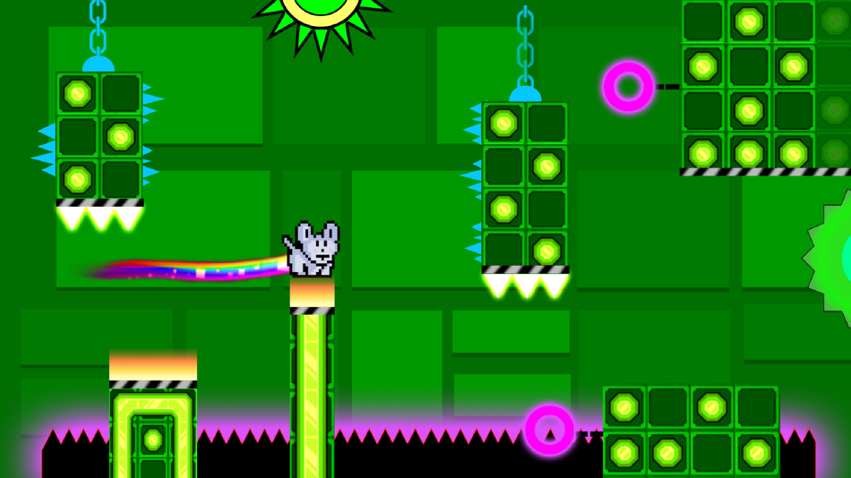 #4. Block Dash 2 : Jump Geometry (iOS) 由: Rainbow 5s Co., Ltd