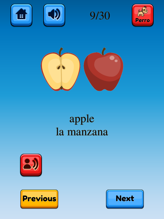 Fun Spanish Flashcards 2025 iPad screenshot