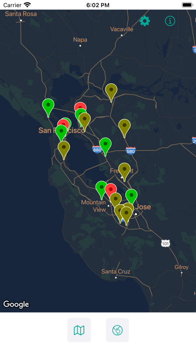 Hydrogen Stations USA Screenshot