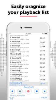 dictaphone - audio recorder iphone screenshot 3