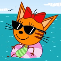 Kid-E-Cats 海への冒険! 子猫と教育動物ミニゲーム
