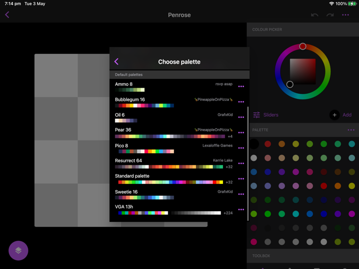 Pixel Brush 8 bit hobby gifs