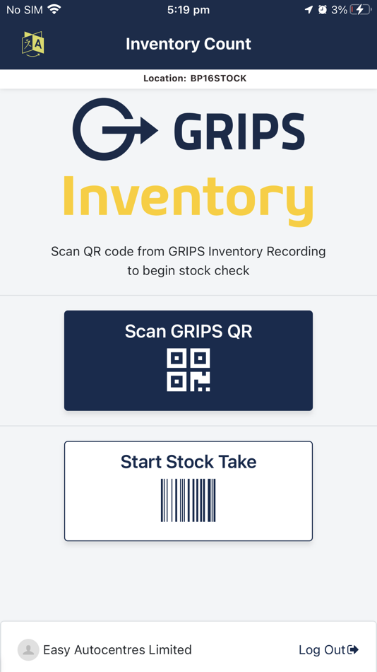 #1. GRIPS Inventory Counting (iOS) By: Goodyear Operations S.A.