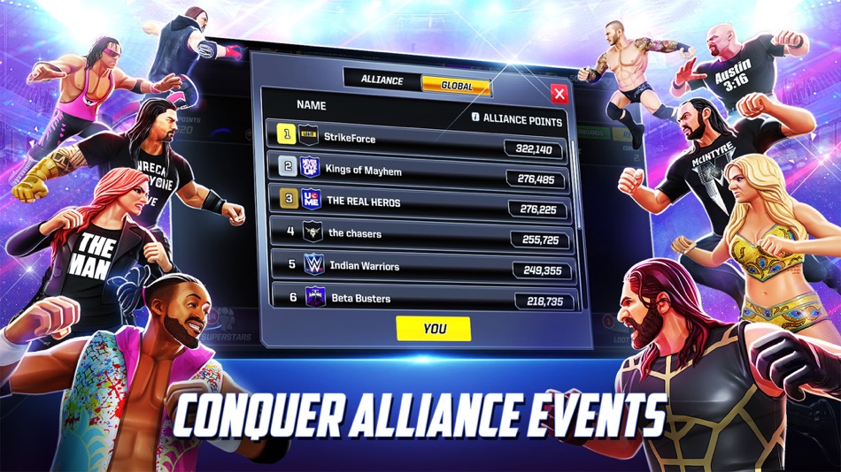 #8. WWE Mayhem (iOS) 来自: Reliance Games