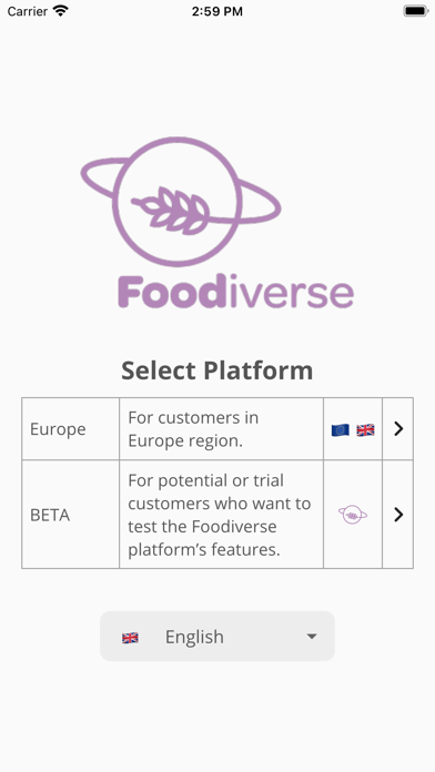Screenshot #1 pour Foodiverse