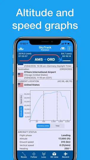 Скриншот Flightaware Fly Flightradar на iPhone 10