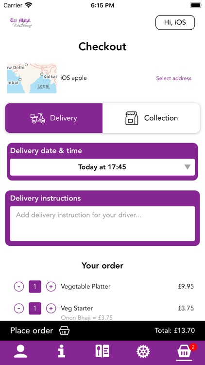 Taj Mahal Westbourne screenshot-4