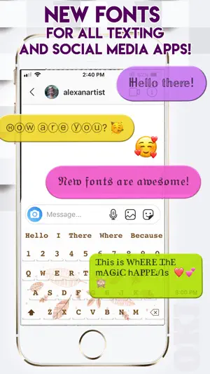 KeyPro – Keyboard Themes Fonts screenshot 1