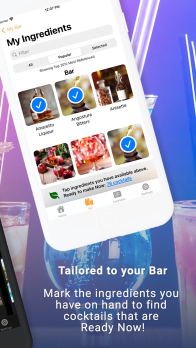 Vector Bar - Cocktail Recipes Screenshot