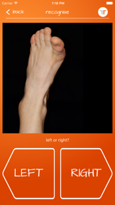 Recognise Foot screenshot
