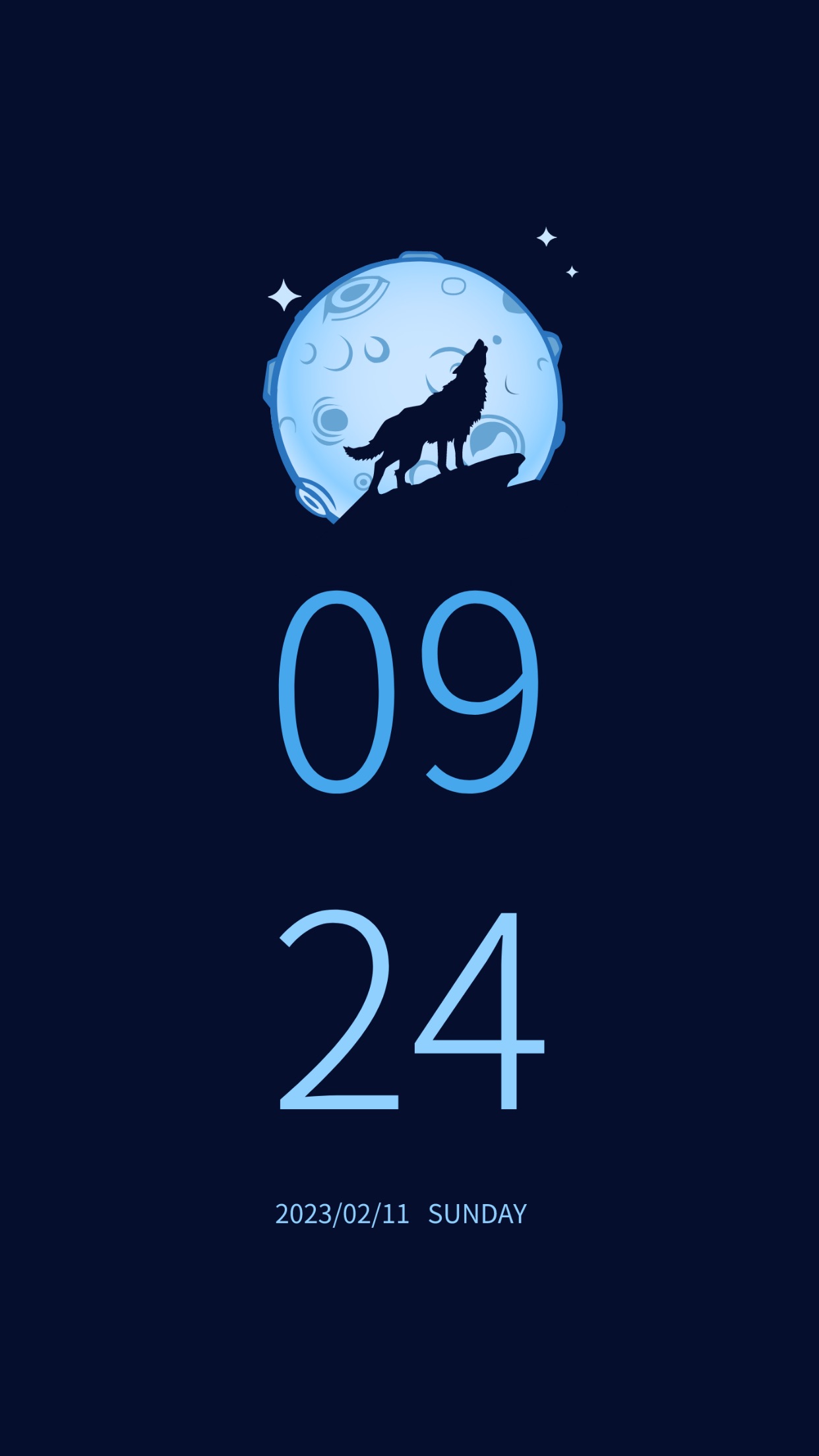 Screenshot do app Relógio de bolso: Widget clock