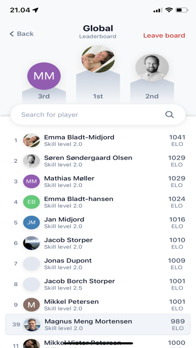 Smash: Padel Ranking Screenshot