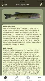 Freshwater Fishing Guide iphone bilder 1