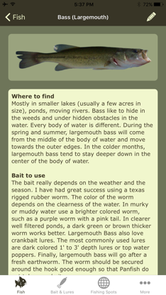Freshwater Fishing Guide screenshot 2